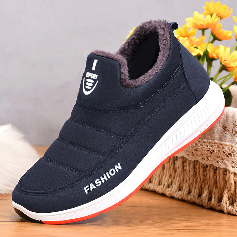 Winter Fur Slip On Snow Boots-Soco Sands