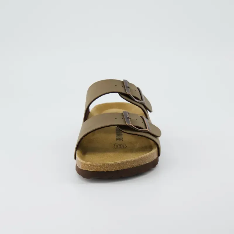 Lane Cork Footbed Sandal With Adjustable Buckles For Women 