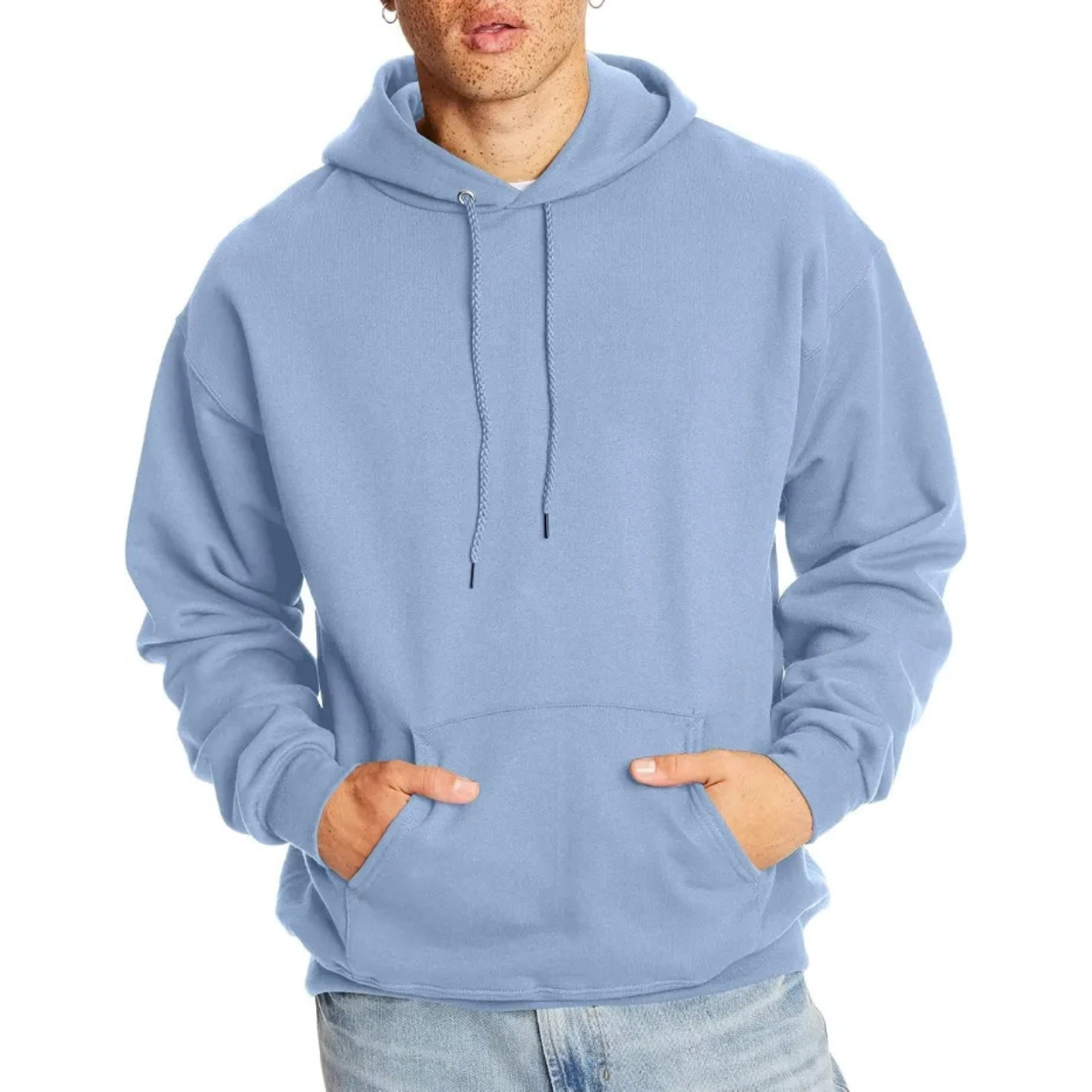 Casual Long Sleeve Pullover Hoodie For Men