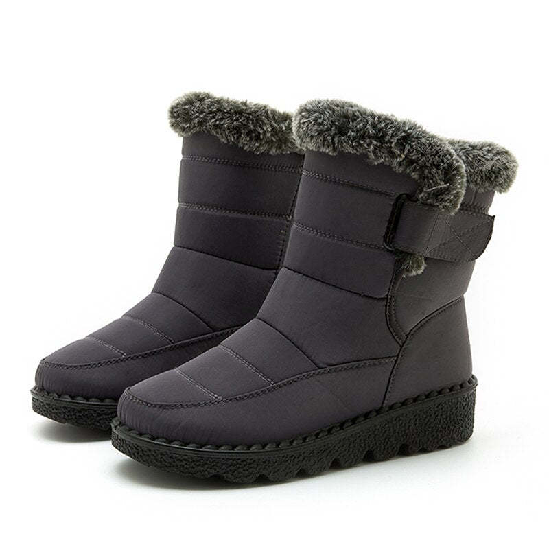 Waterproof Fur Snow Boots for Men-Soco Sands