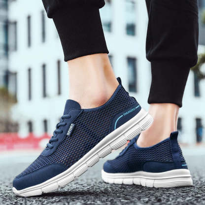 Soft Mesh Lightweight Loafer Casual Shoes-Soco Sands