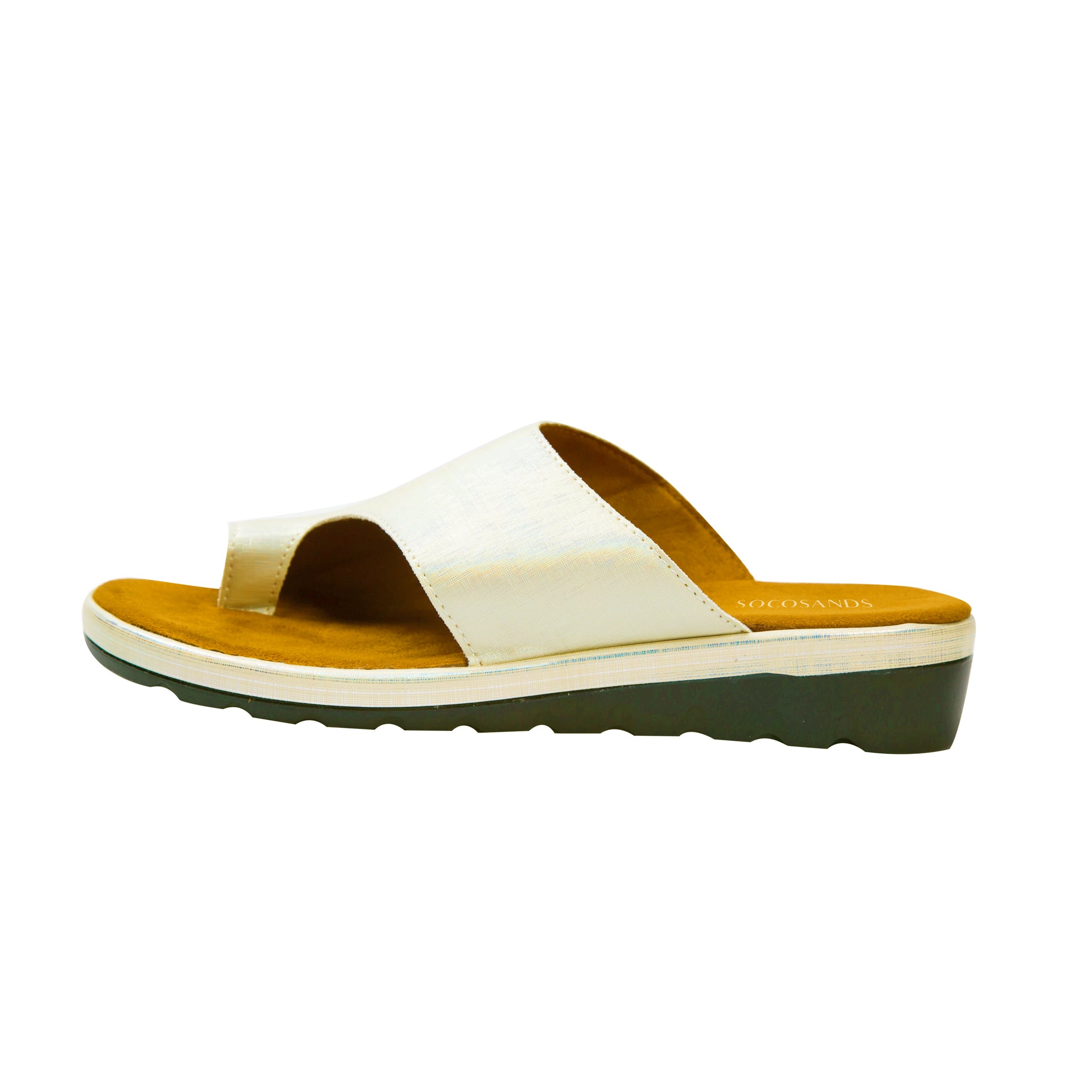 Comfy Platform Wide Sandals-Soco Sands