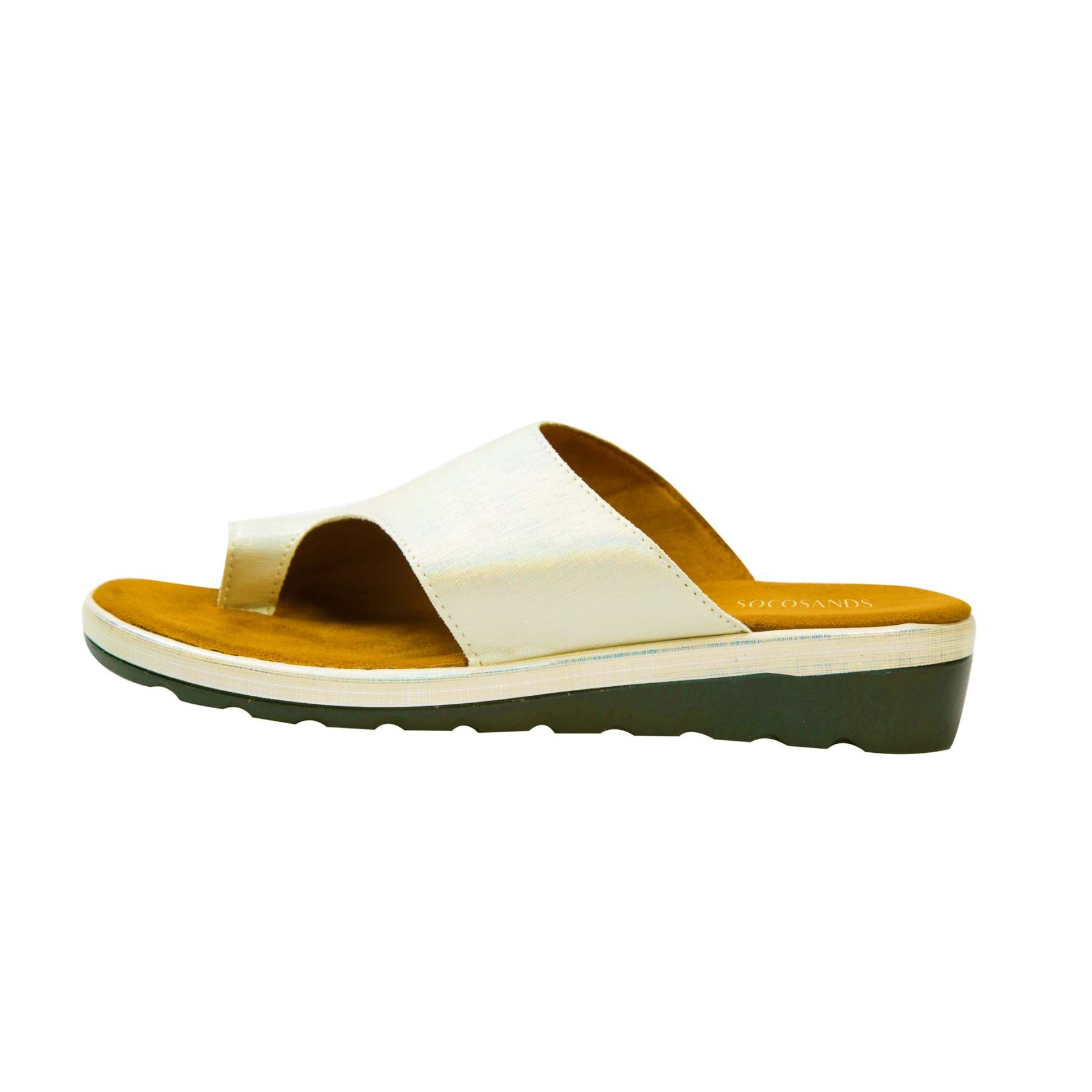 Comfy Platform Wide Sandals-Soco Sands