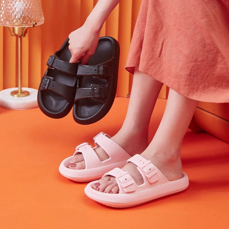 Sandals With Adjustable Buckles-Soco Sands