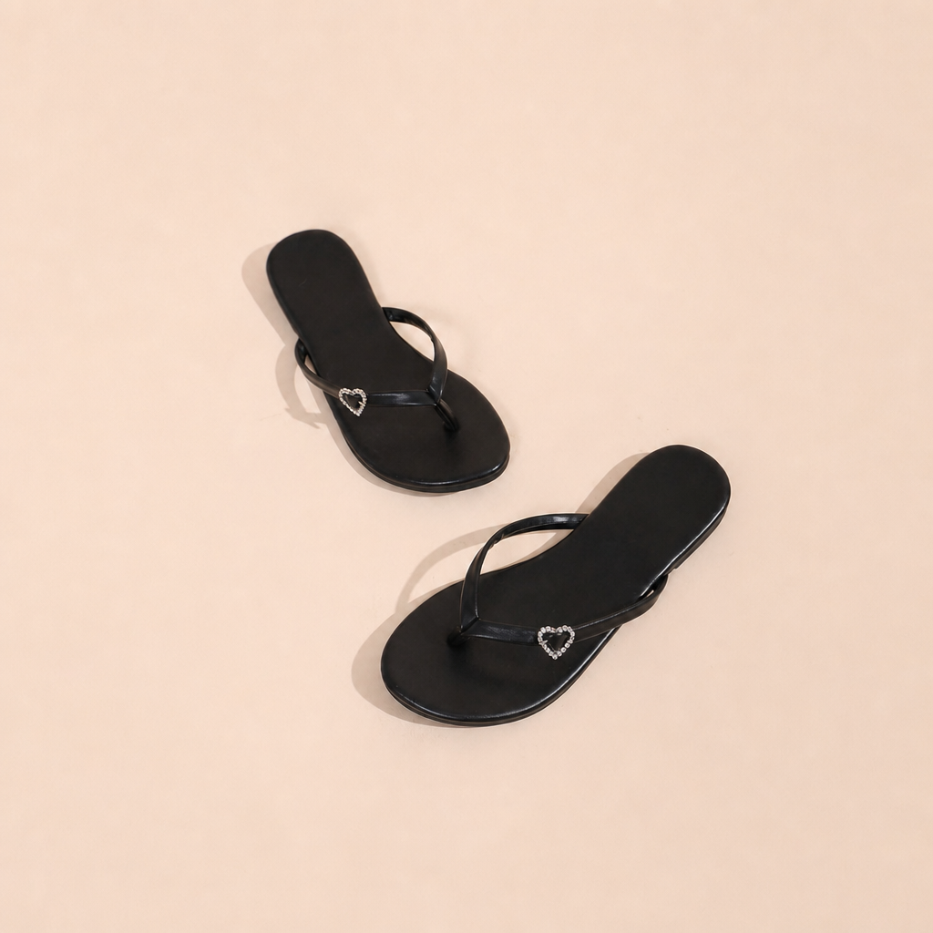 Casual Summer Vacation Rhinestone Decor Sandals For Women