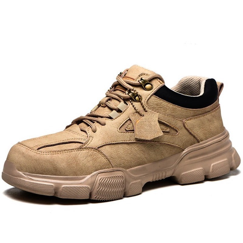 Men's Anti-Smash And Stab Work Shoes-Soco Sands