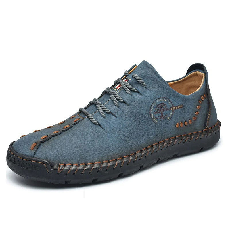 Handmade Leather Casual Men Shoes-Soco Sands