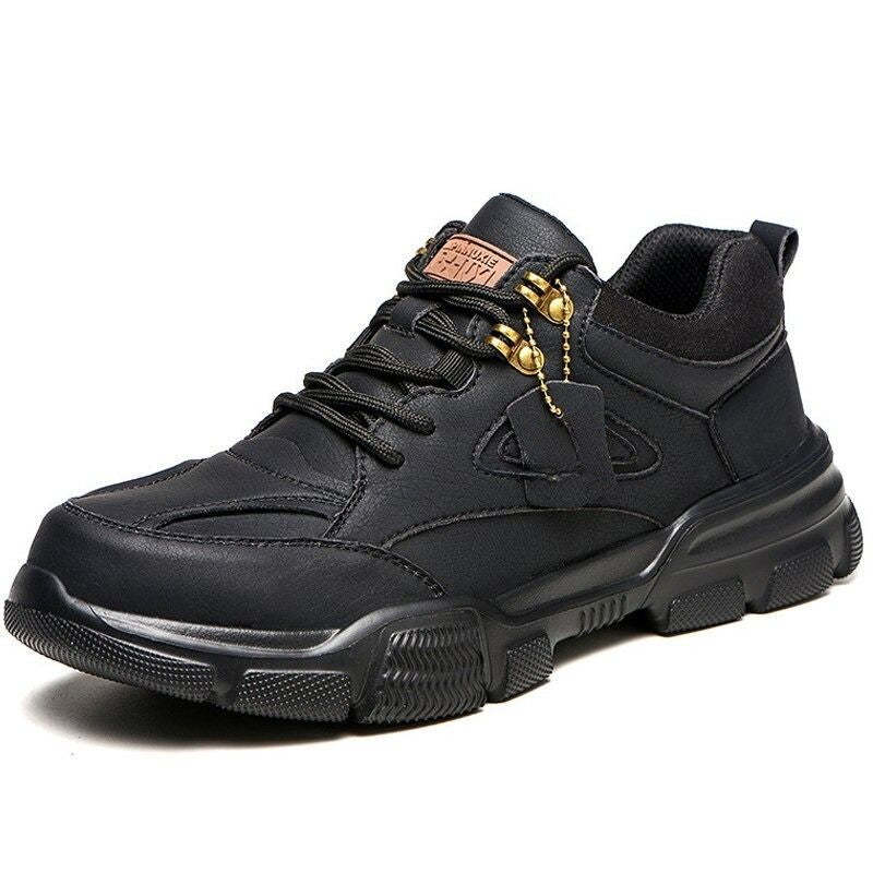 Anti Smash Ankle Length Boots For Men-Soco Sands