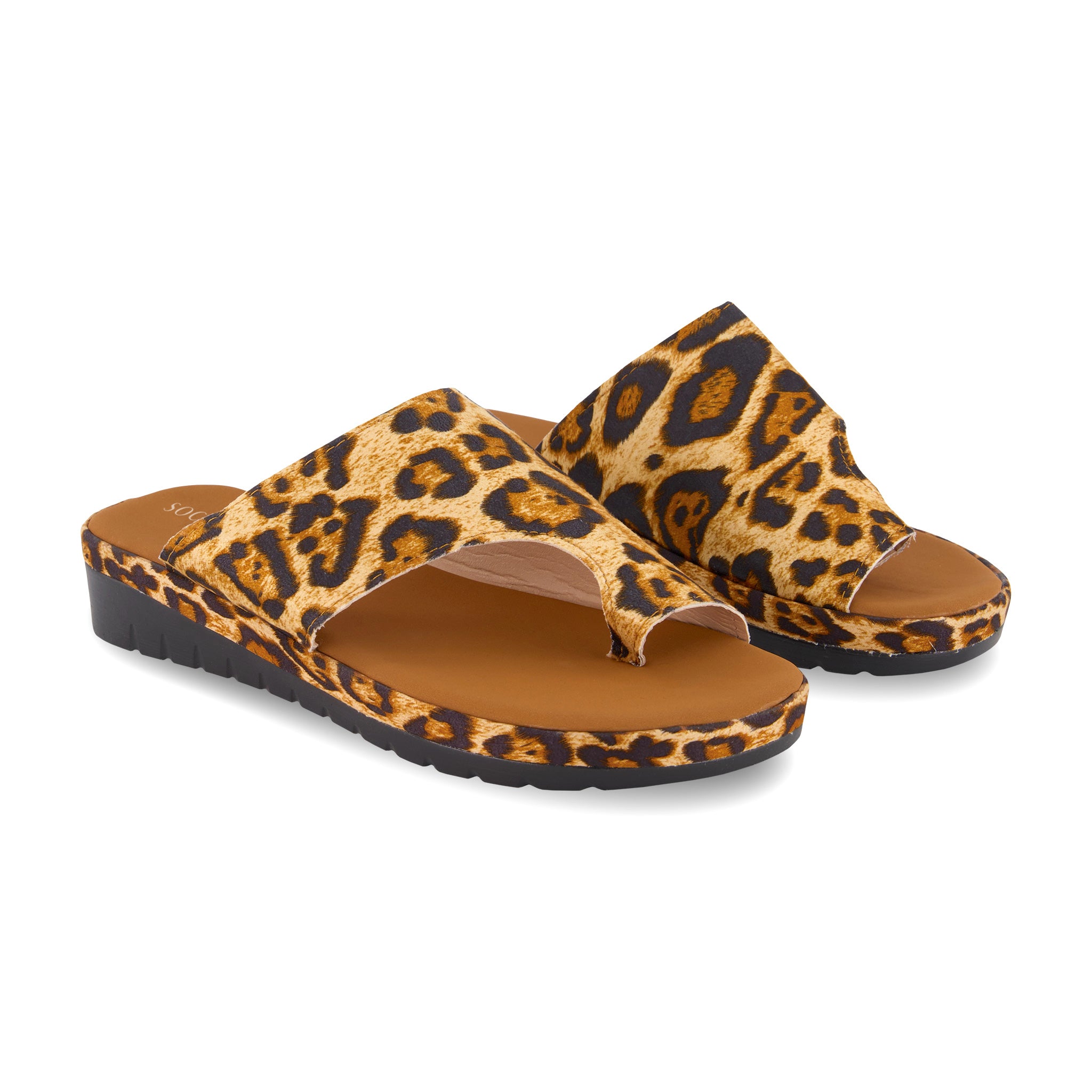 Comfy Platform Wide Sandals-Soco Sands