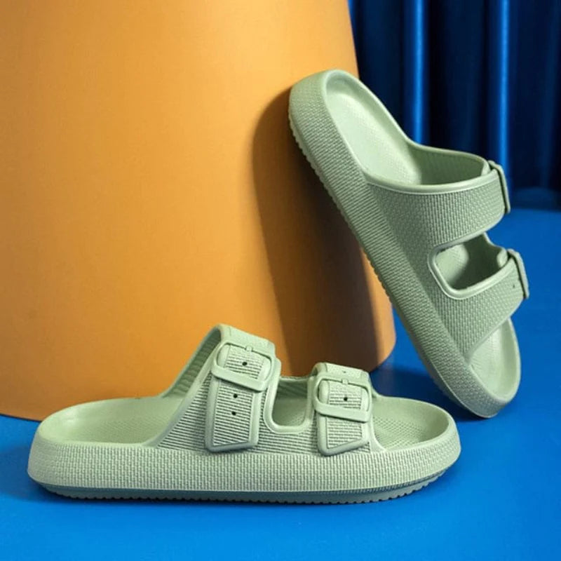 Sandals With Adjustable Buckles-Soco Sands