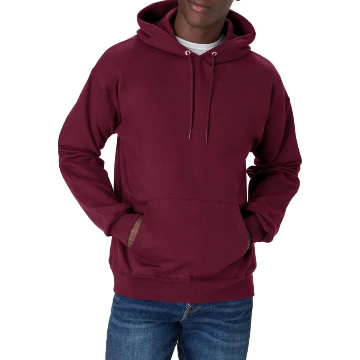 Casual Long Sleeve Pullover Hoodie For Men