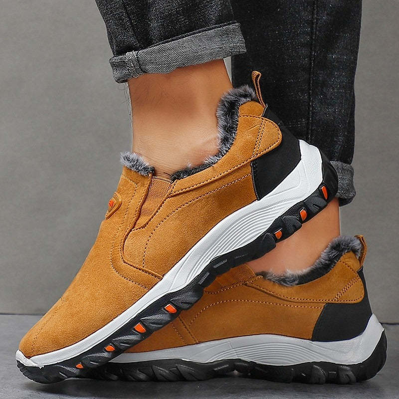 Warm Fleece Winter Sneakers Shoes For Men-Soco Sands