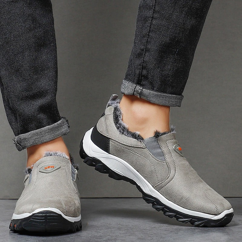 Warm Fleece Winter Sneakers Shoes For Men-Soco Sands