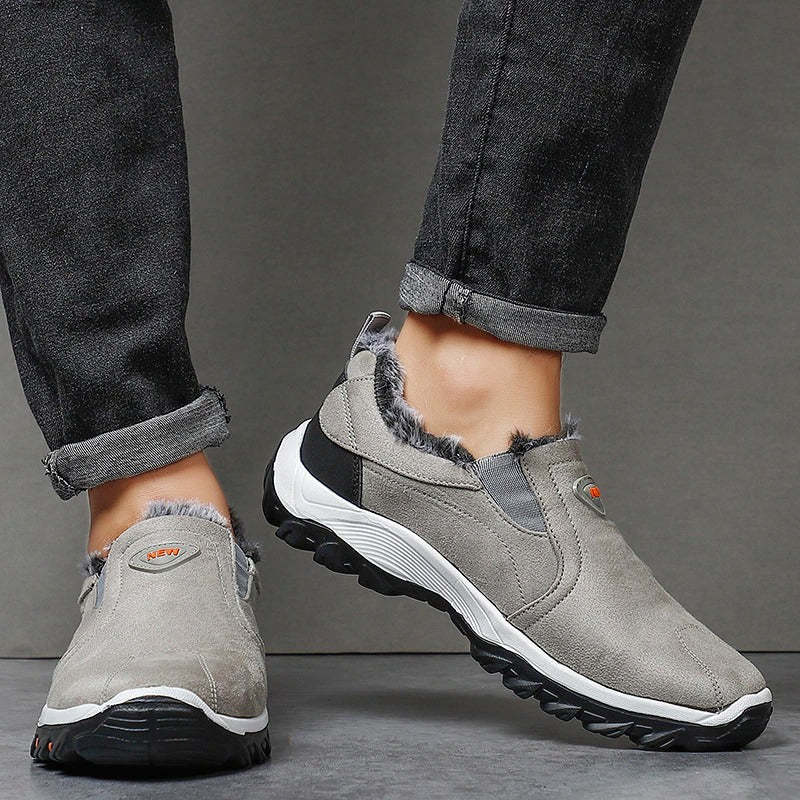 Warm Fleece Winter Sneakers Shoes For Men-Soco Sands