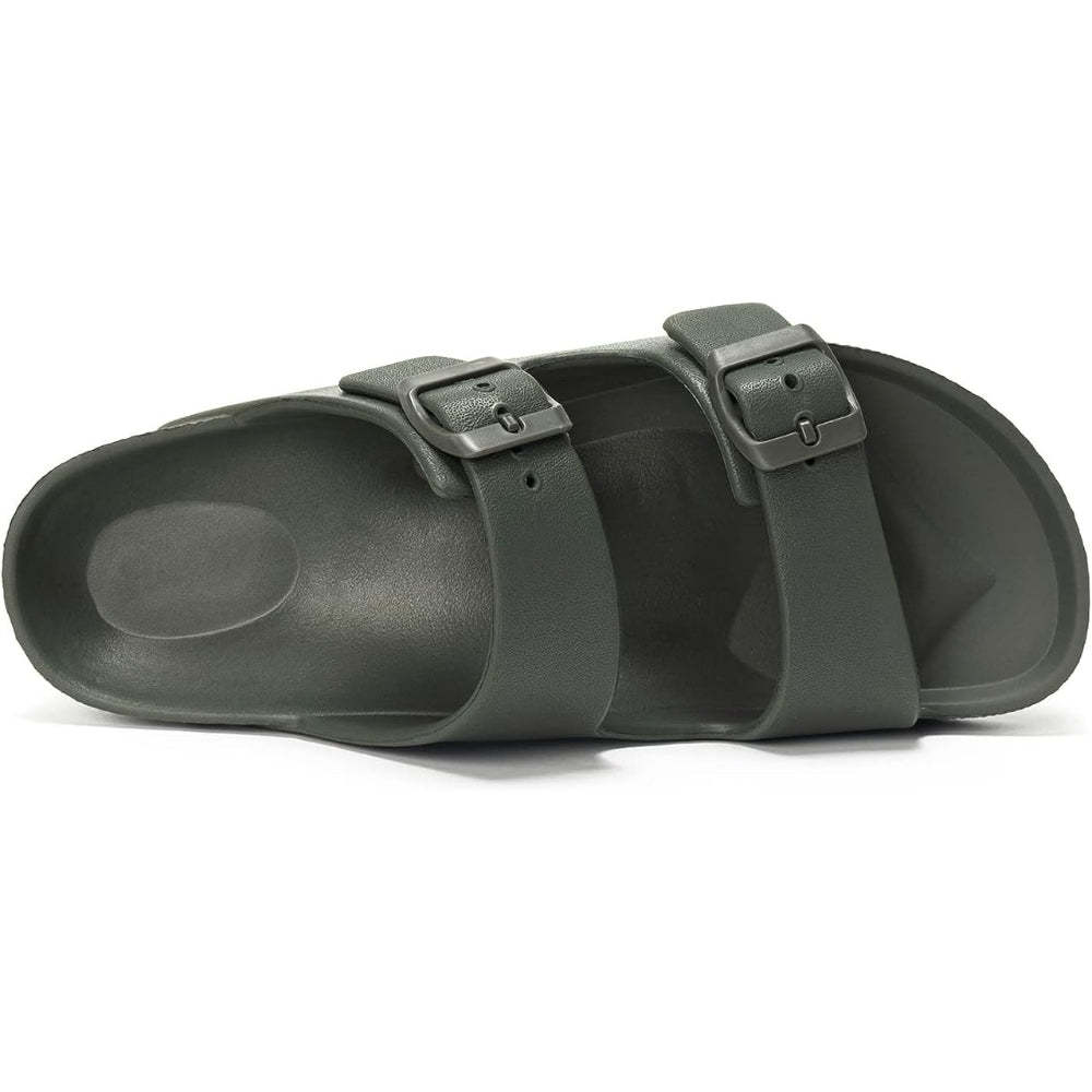 Adjustable And Comfy Buckle Patterned Sandals-Soco Sands