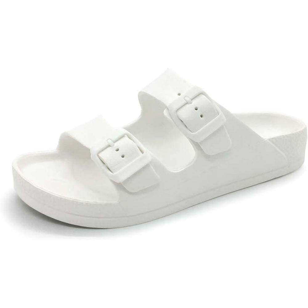 Adjustable And Comfy Buckle Patterned Sandals-Soco Sands