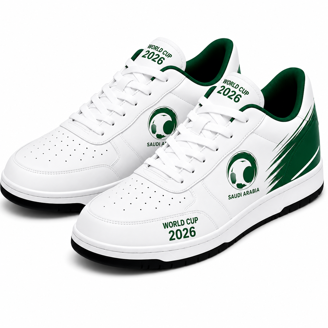 World Cup 2026 Saudi Arabia Football Fan Printed Shoes