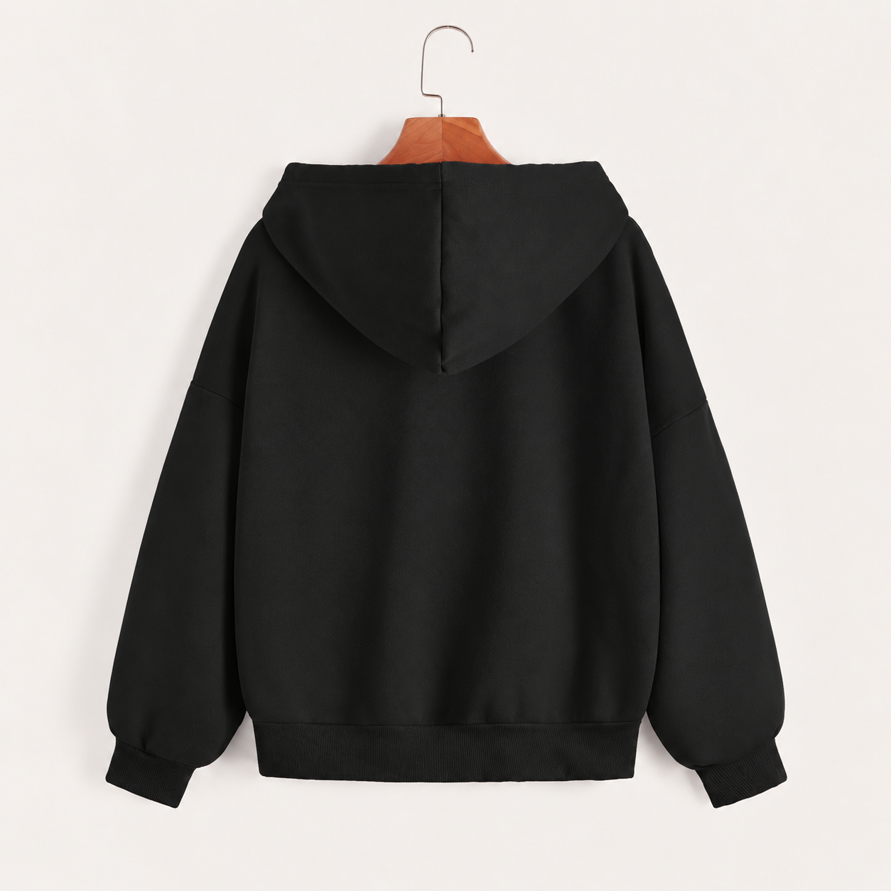 Casual Long Sleeve Zip Up Hoodie For Women