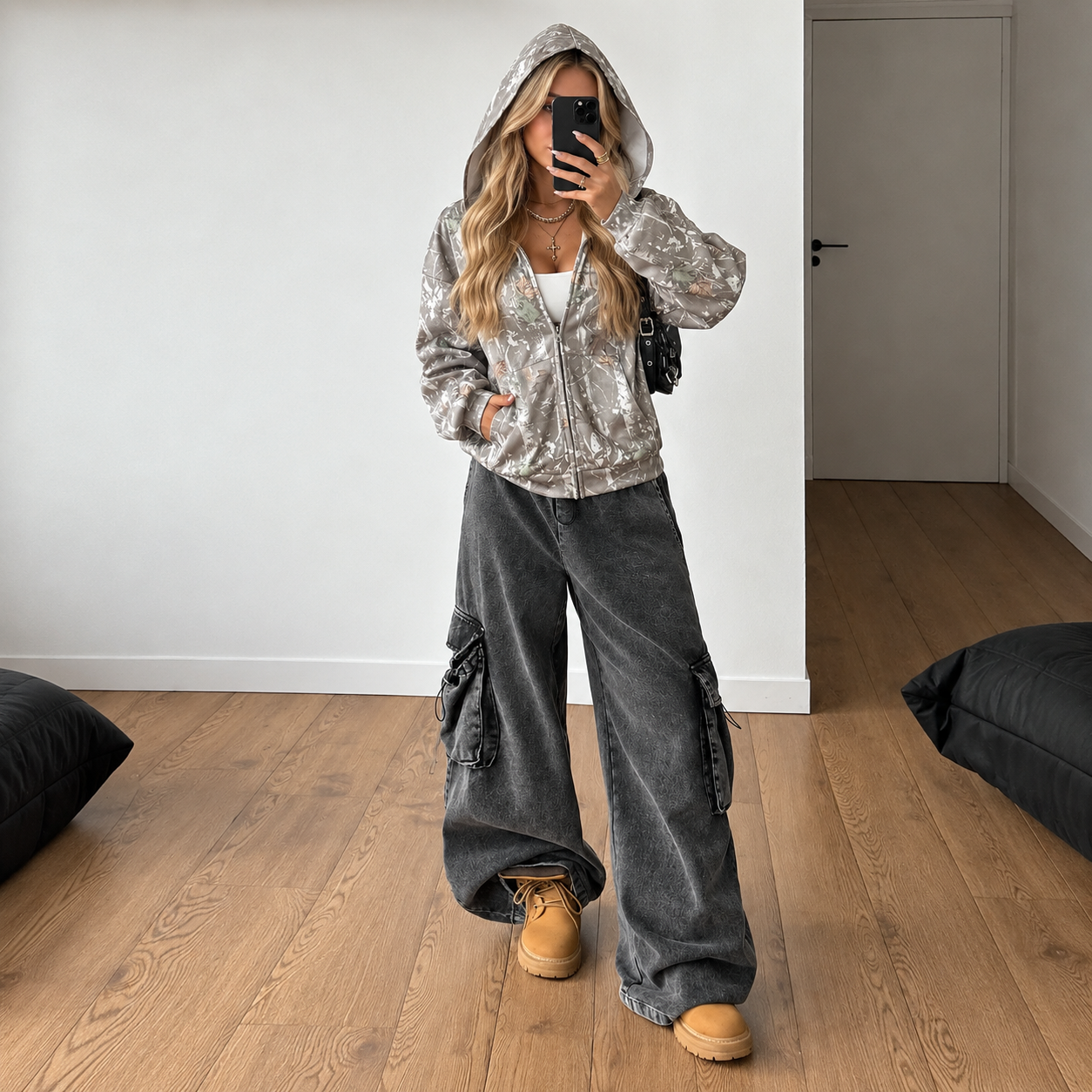 Casual Loose Graphic Printed Sweatshirt For Women