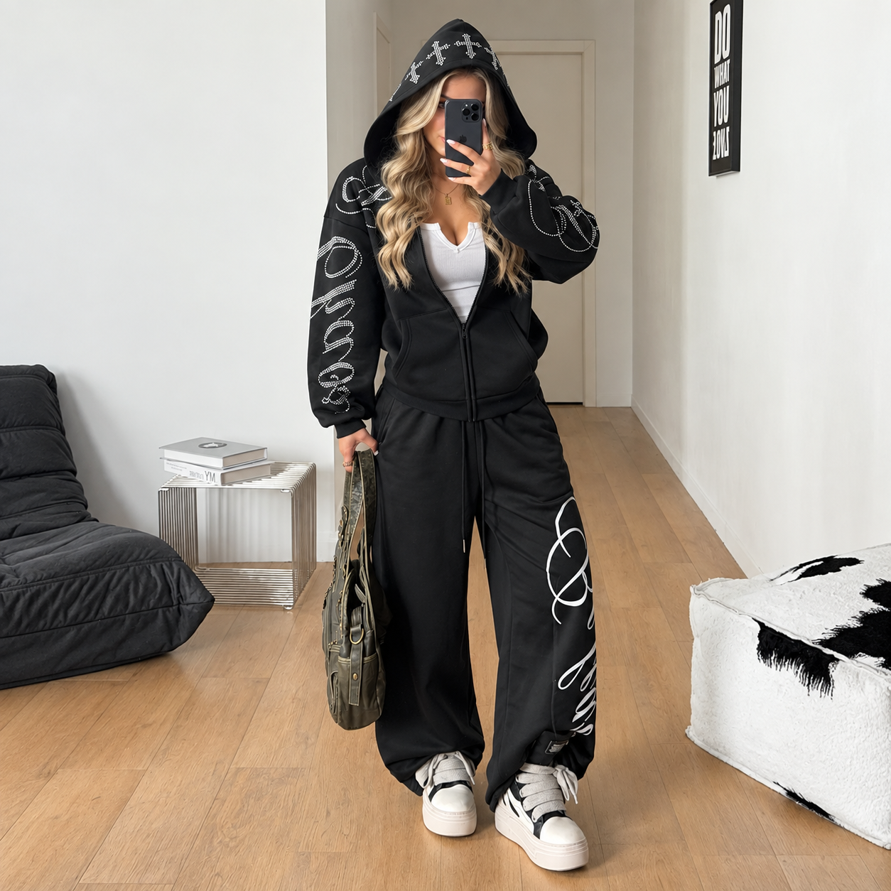 Casual Loose Graphic Printed Sweatshirt For Women
