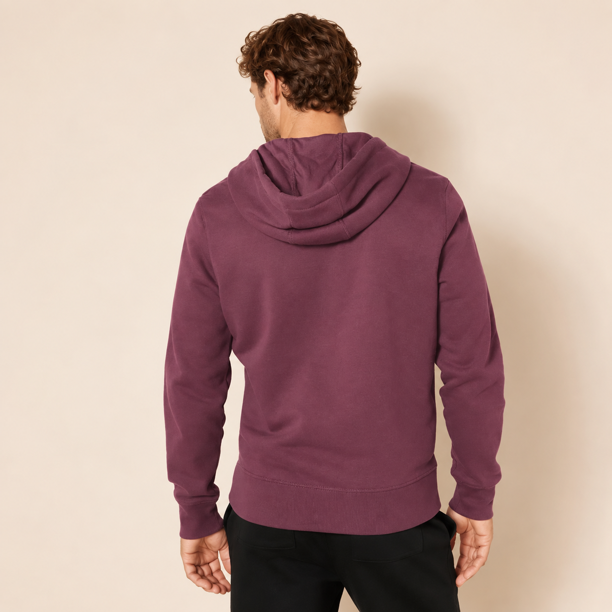 Casual Zip Up Hoodie For Everyday Wear For Men
