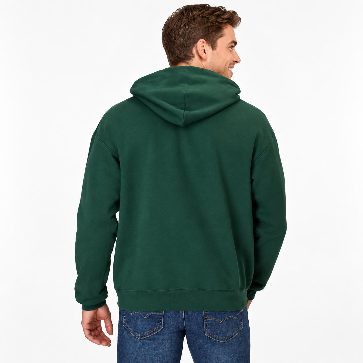 Casual Long Sleeve Pullover Hoodie For Men