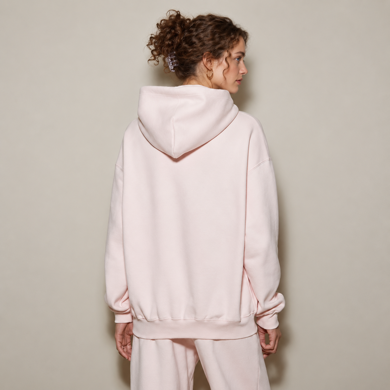 Ultra Soft Fleece Vintage Wash Pullover Hoodie for Women