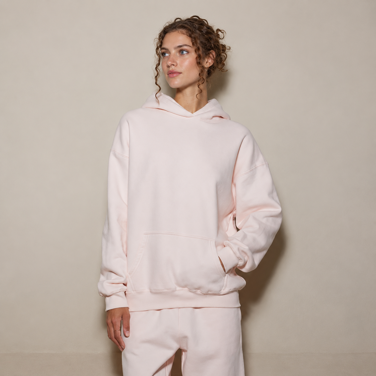 Ultra Soft Fleece Vintage Wash Pullover Hoodie for Women