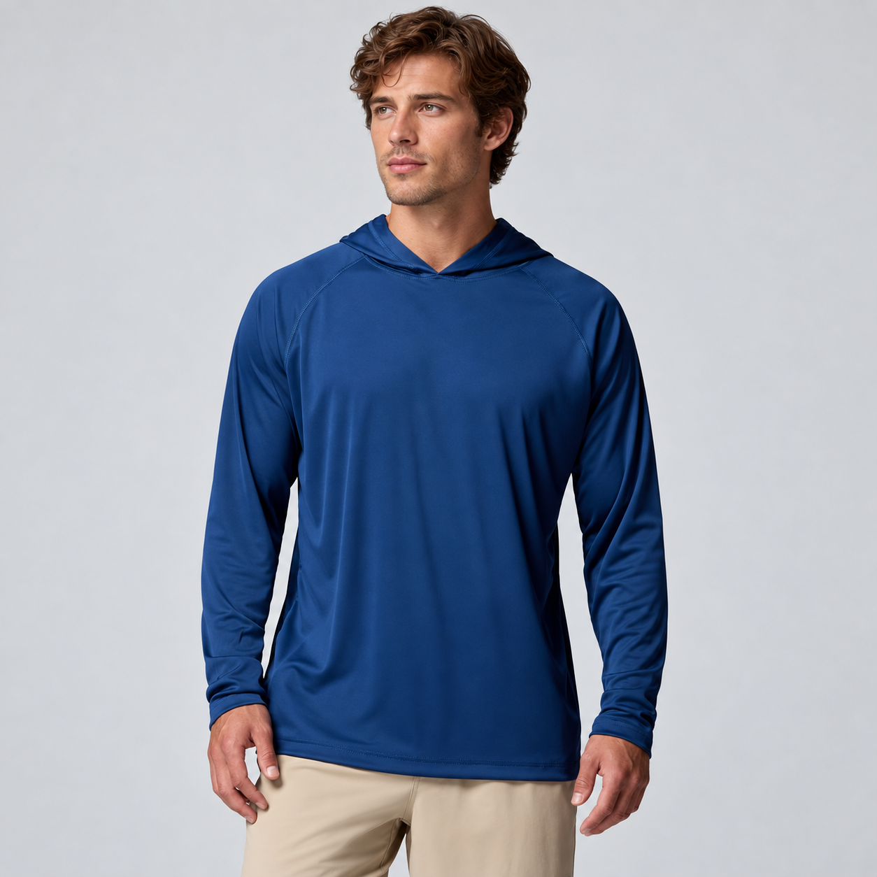 Casual Long Sleeve Tackle Hoodie For Men