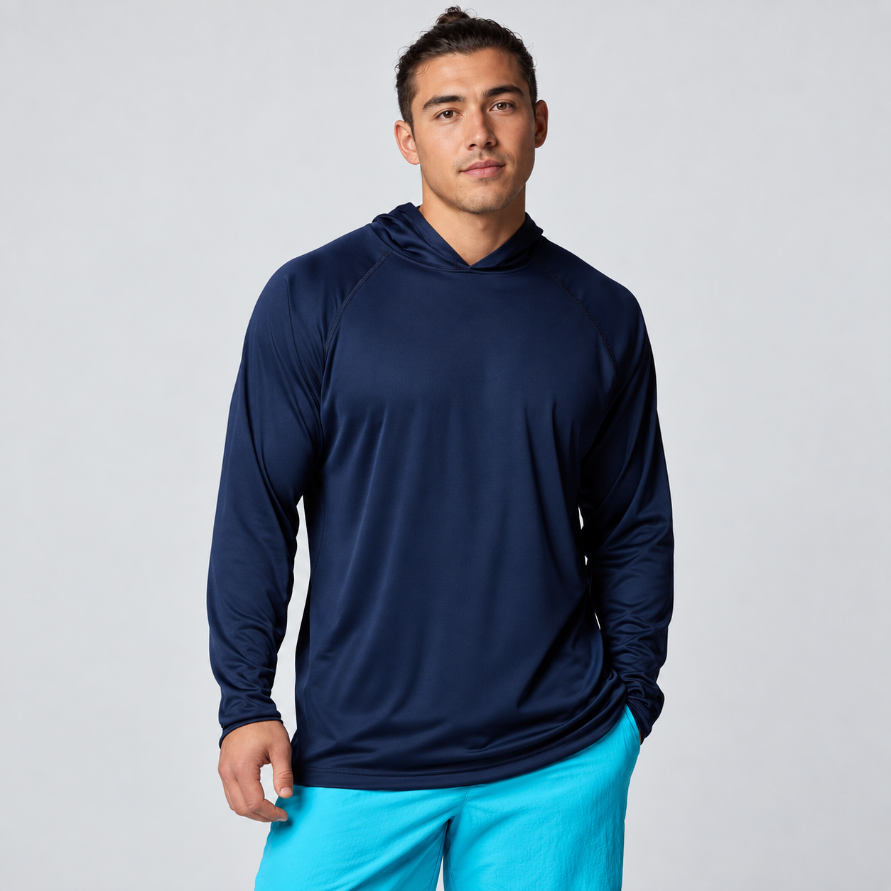 Casual Long Sleeve Tackle Hoodie For Men
