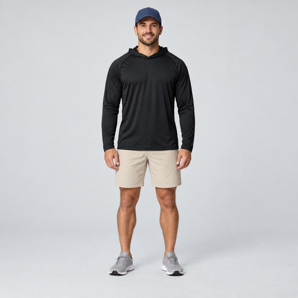 Casual Long Sleeve Tackle Hoodie For Men