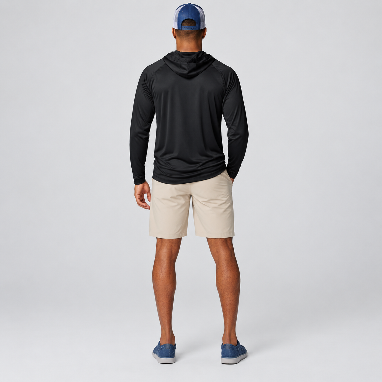 Casual Long Sleeve Tackle Hoodie For Men