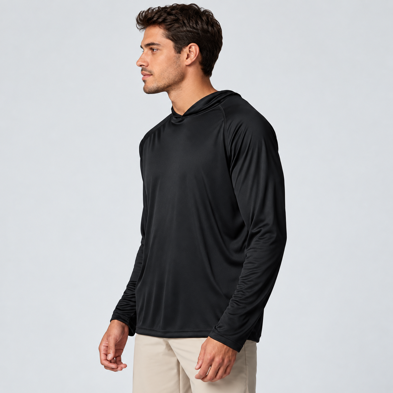 Casual Long Sleeve Tackle Hoodie For Men