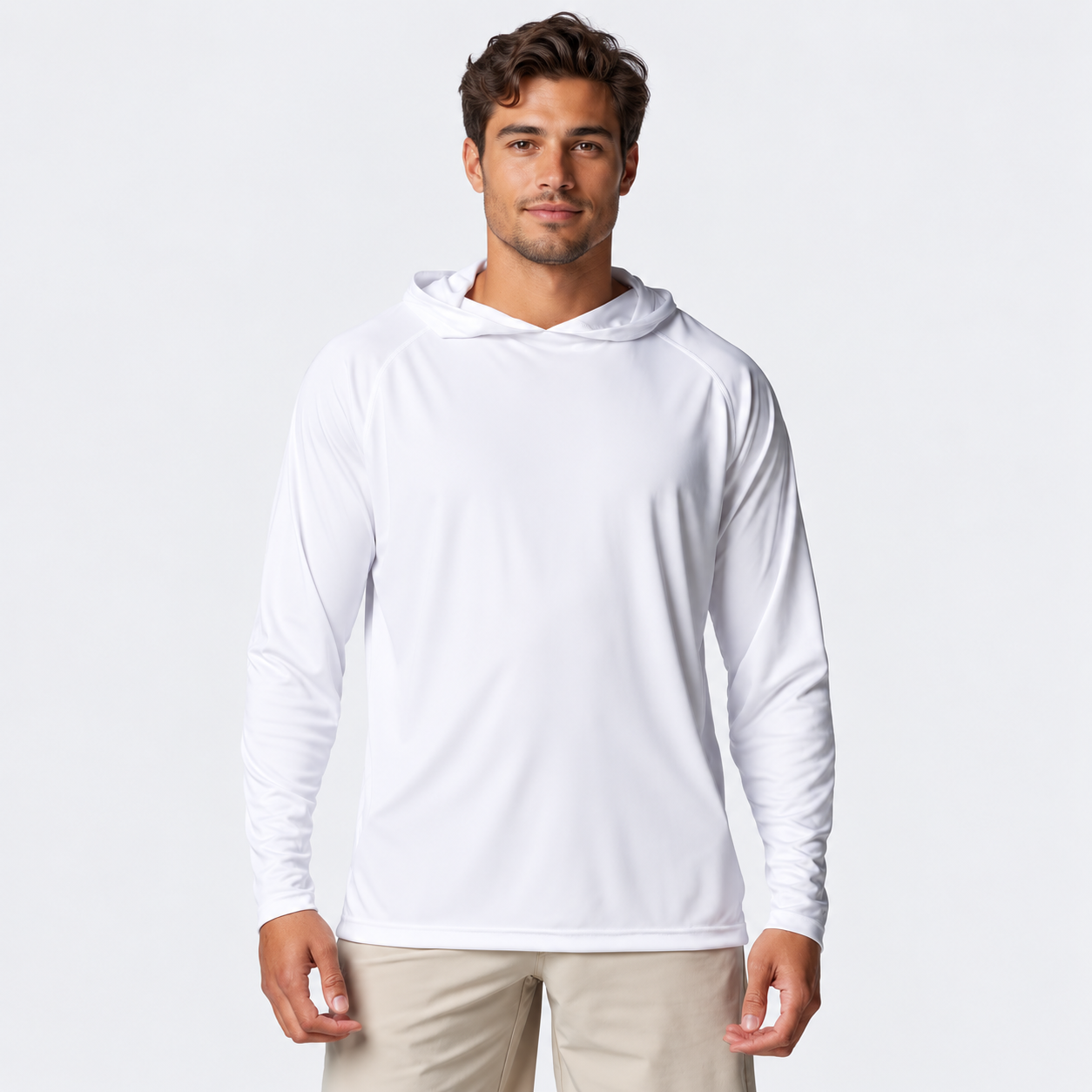 Casual Long Sleeve Tackle Hoodie For Men