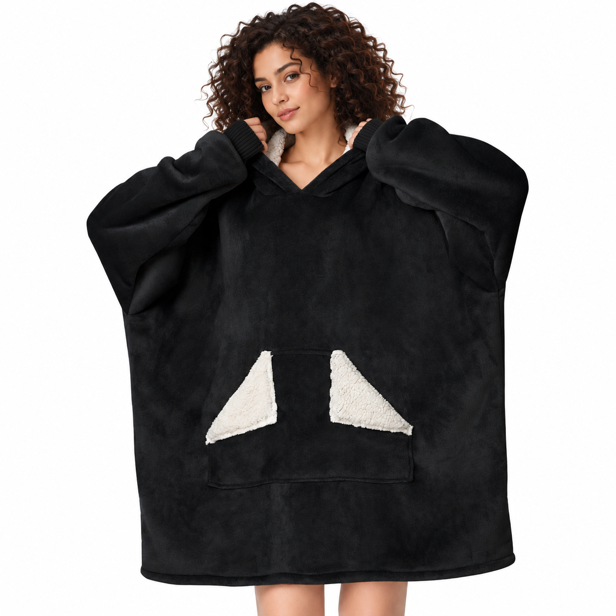 Oversized Wearable Blanket Hoodie For Women