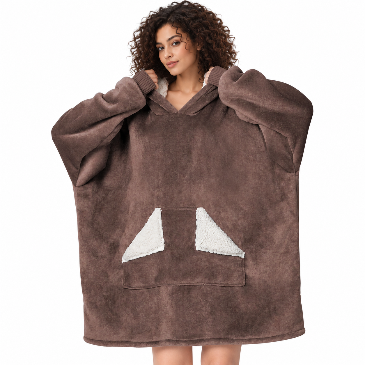 Oversized Wearable Blanket Hoodie For Women