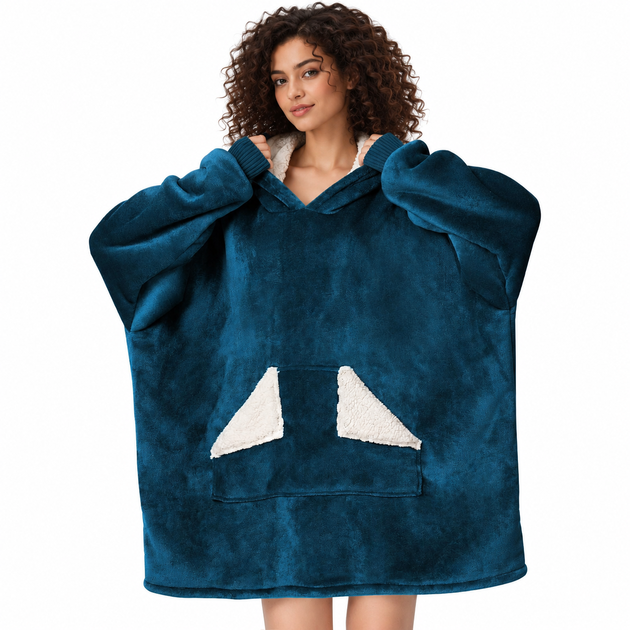 Oversized Wearable Blanket Hoodie For Women