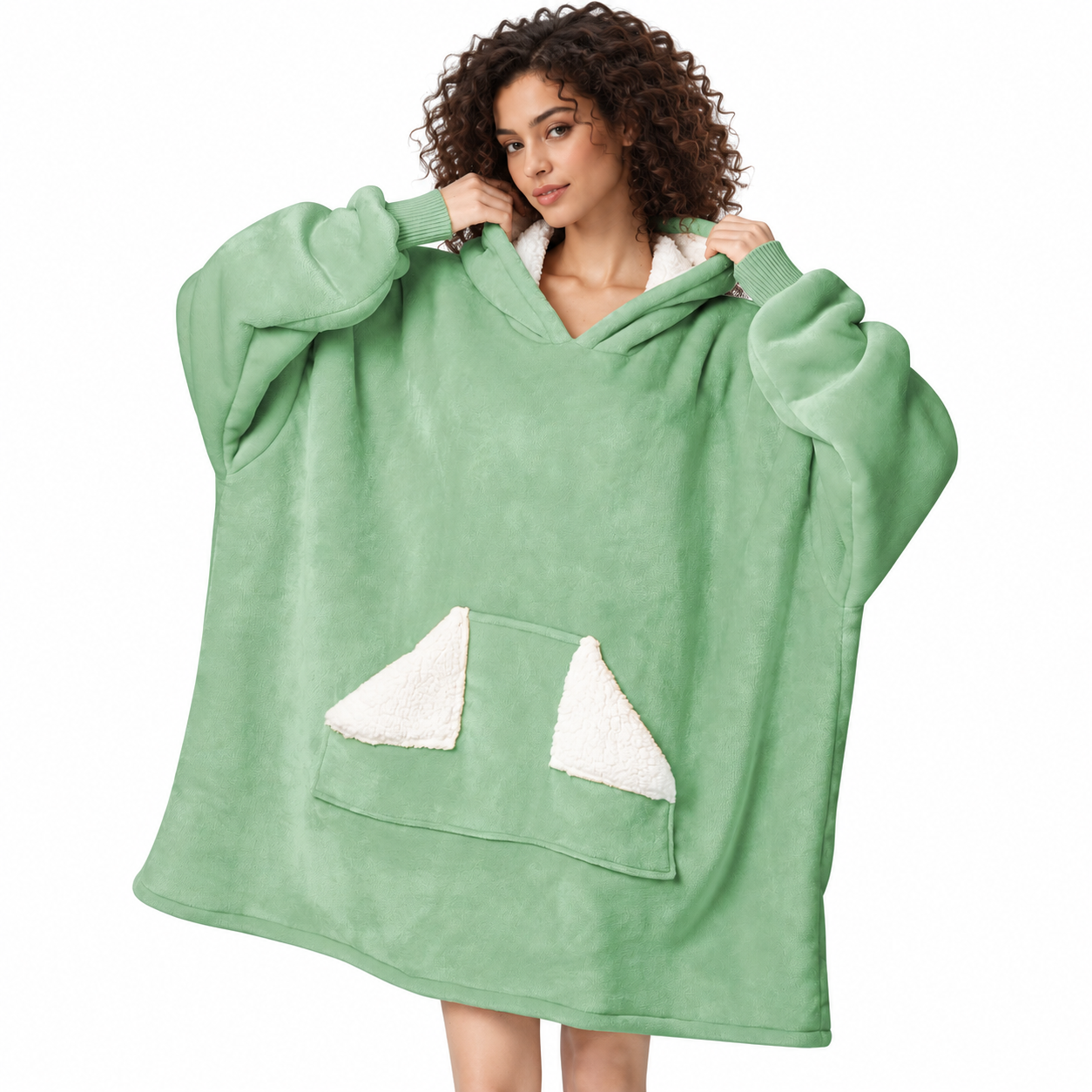 Oversized Wearable Blanket Hoodie For Women