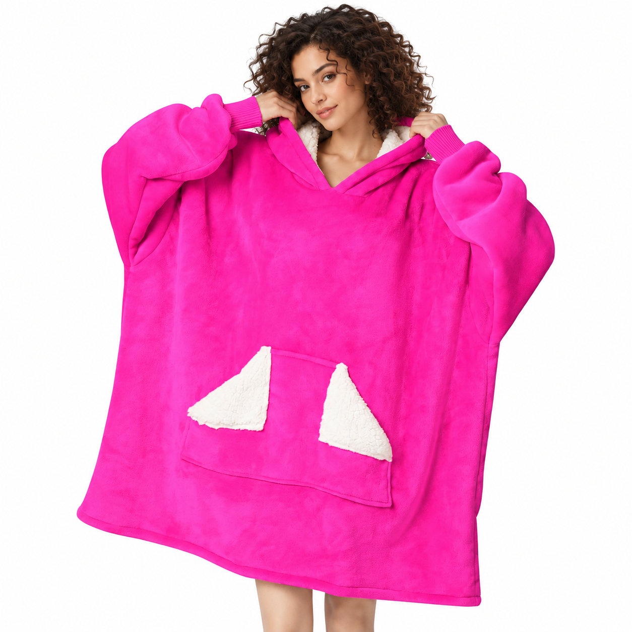 Oversized Wearable Blanket Hoodie For Women