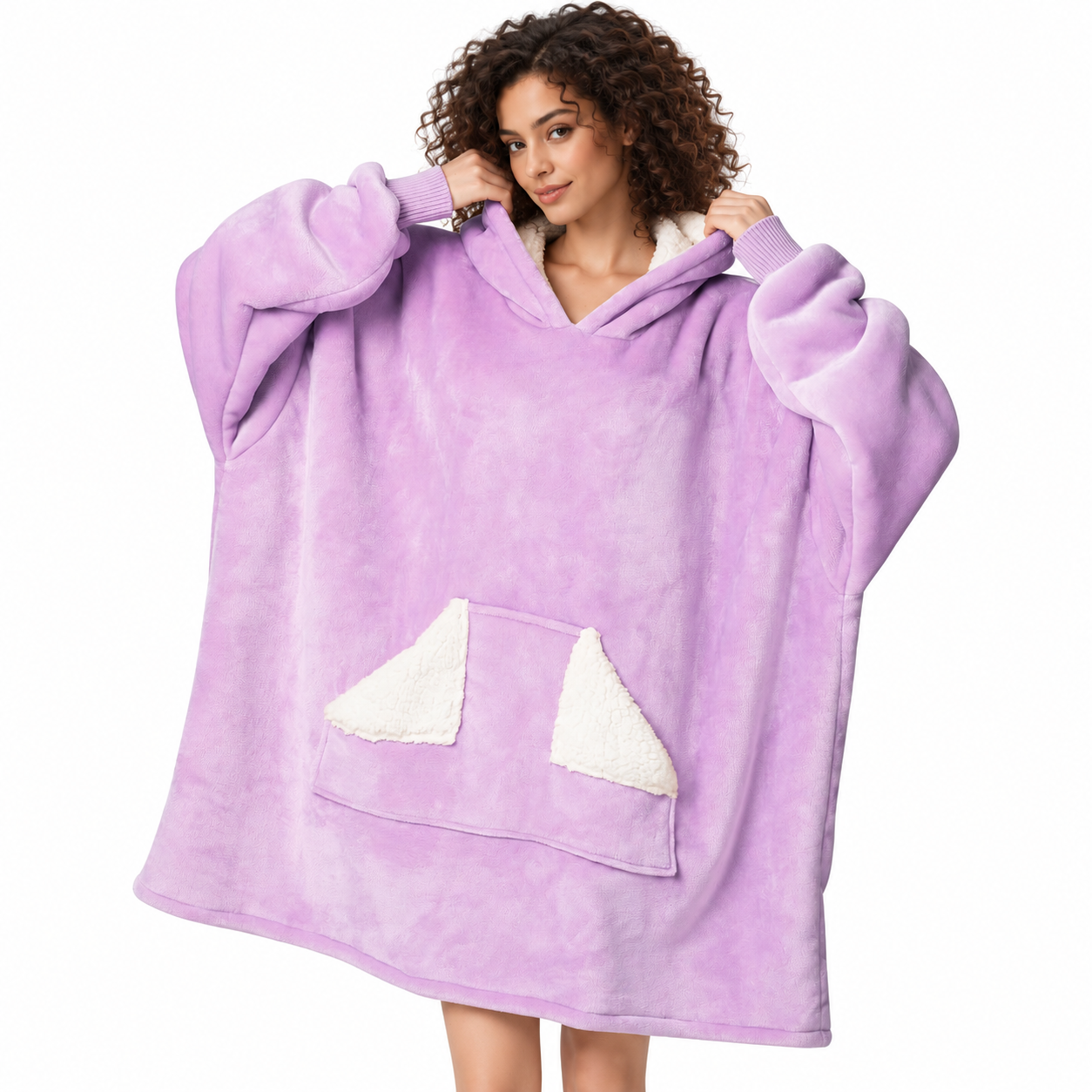 Oversized Wearable Blanket Hoodie For Women