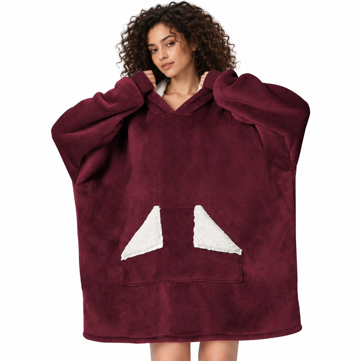 Oversized Wearable Blanket Hoodie For Women