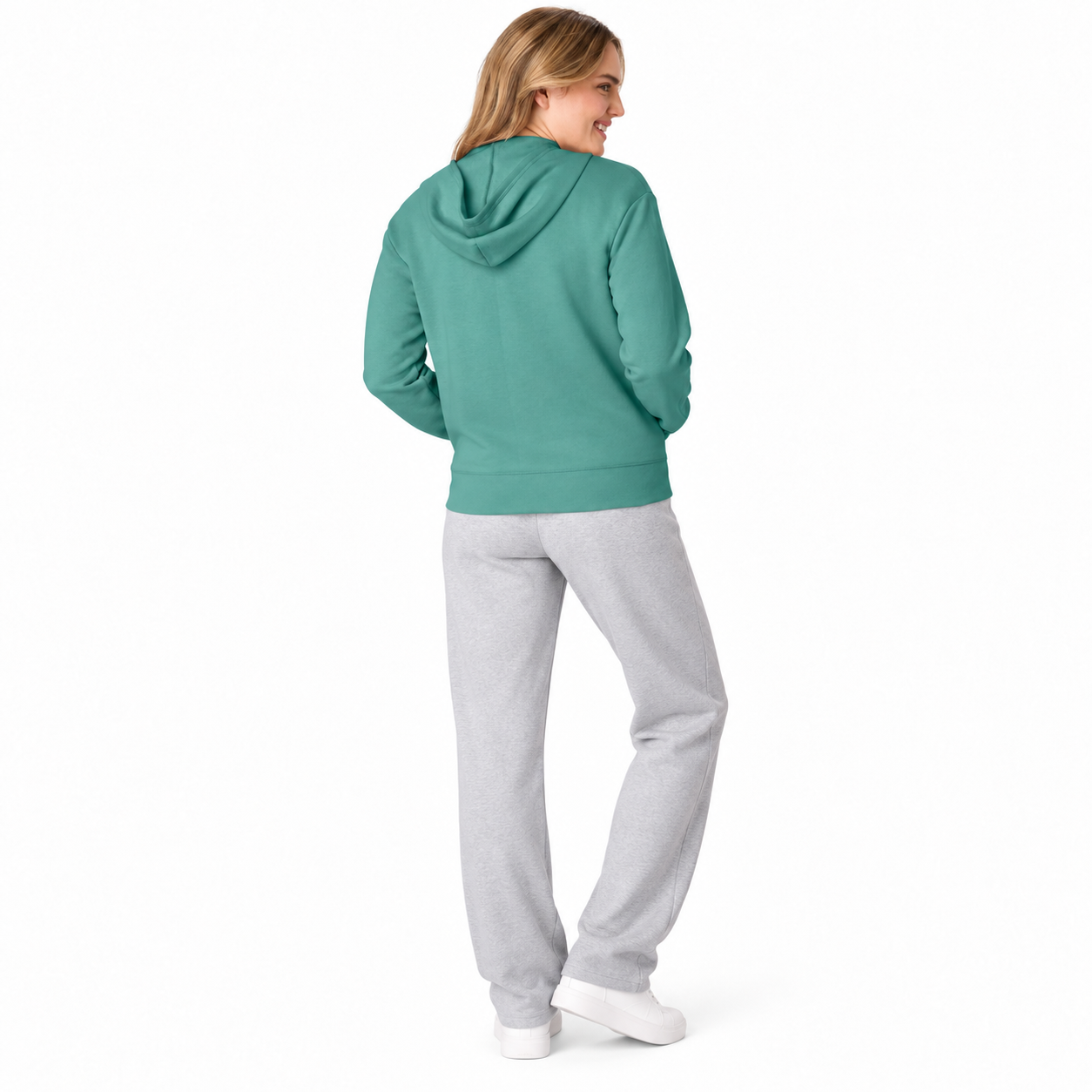Casual Full Zip Hoodie For Everyday Wear For Women