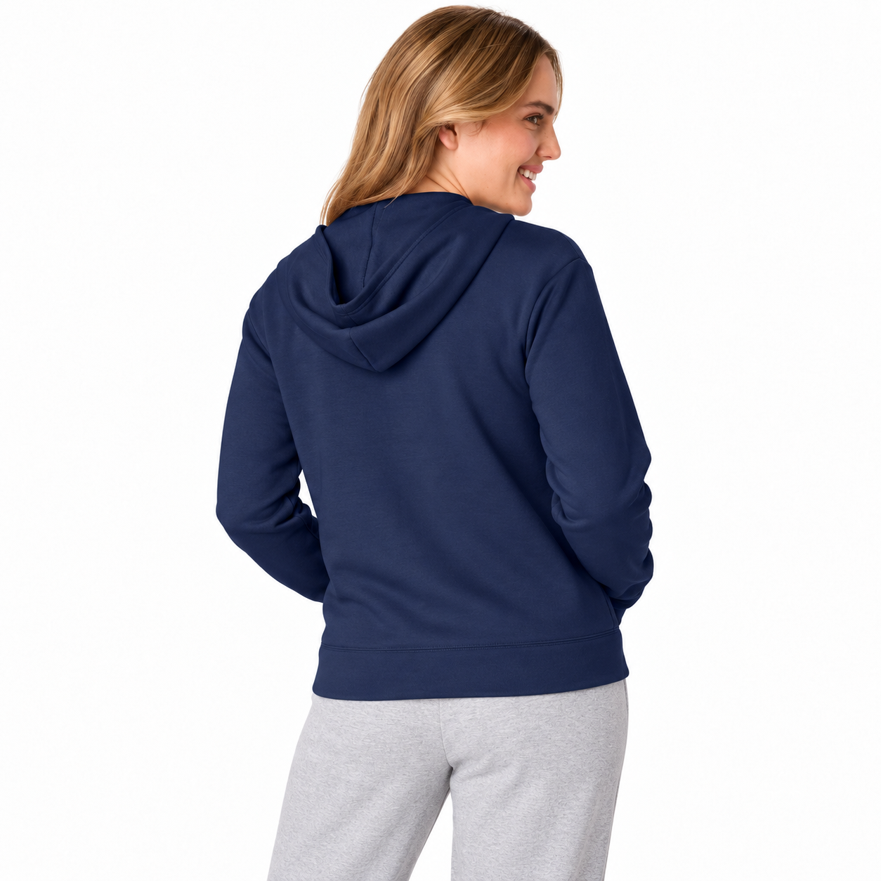 Casual Full Zip Hoodie For Everyday Wear For Women