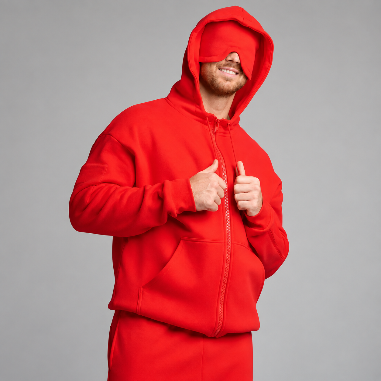 Christmas Airplane Mode Travel Zip Up Hoodie for Airport Outfits For Men