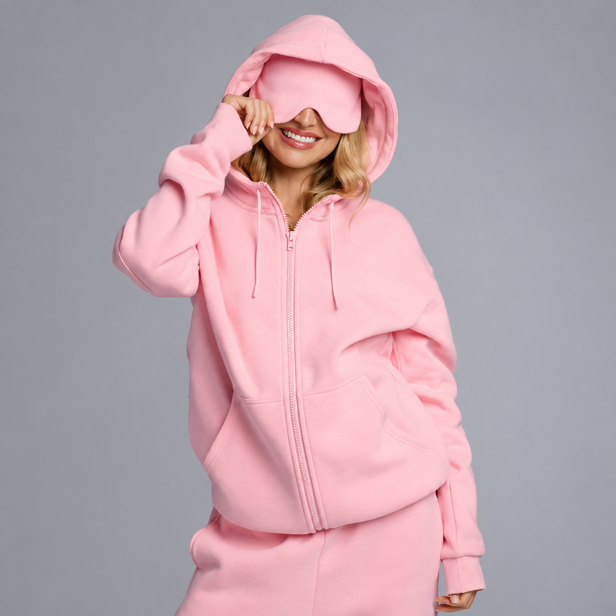 Christmas Airplane Mode Travel Zip Up Hoodie for Airport Outfits For Men
