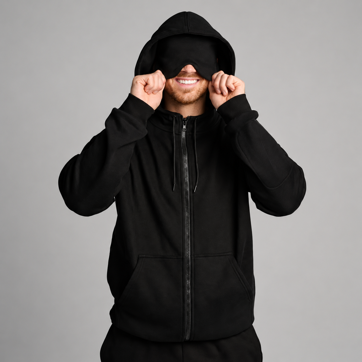 Christmas Airplane Mode Travel Zip Up Hoodie for Airport Outfits For Men