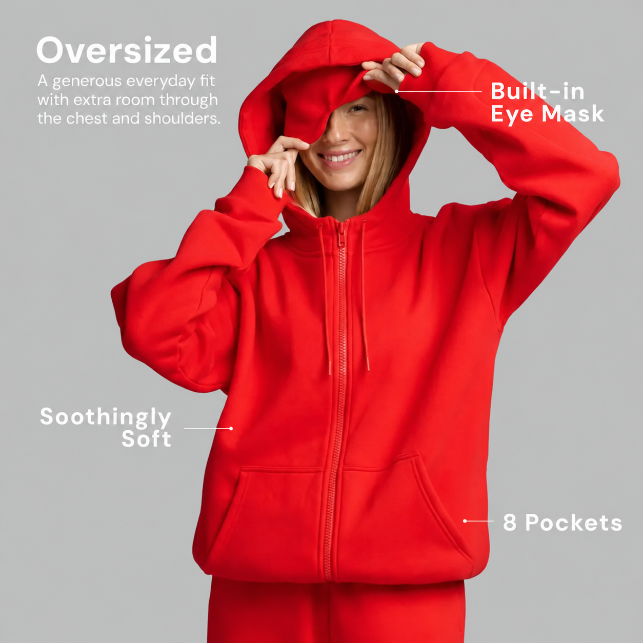 Christmas Airplane Mode Travel Zip Up Hoodie for Airport Outfits For Men