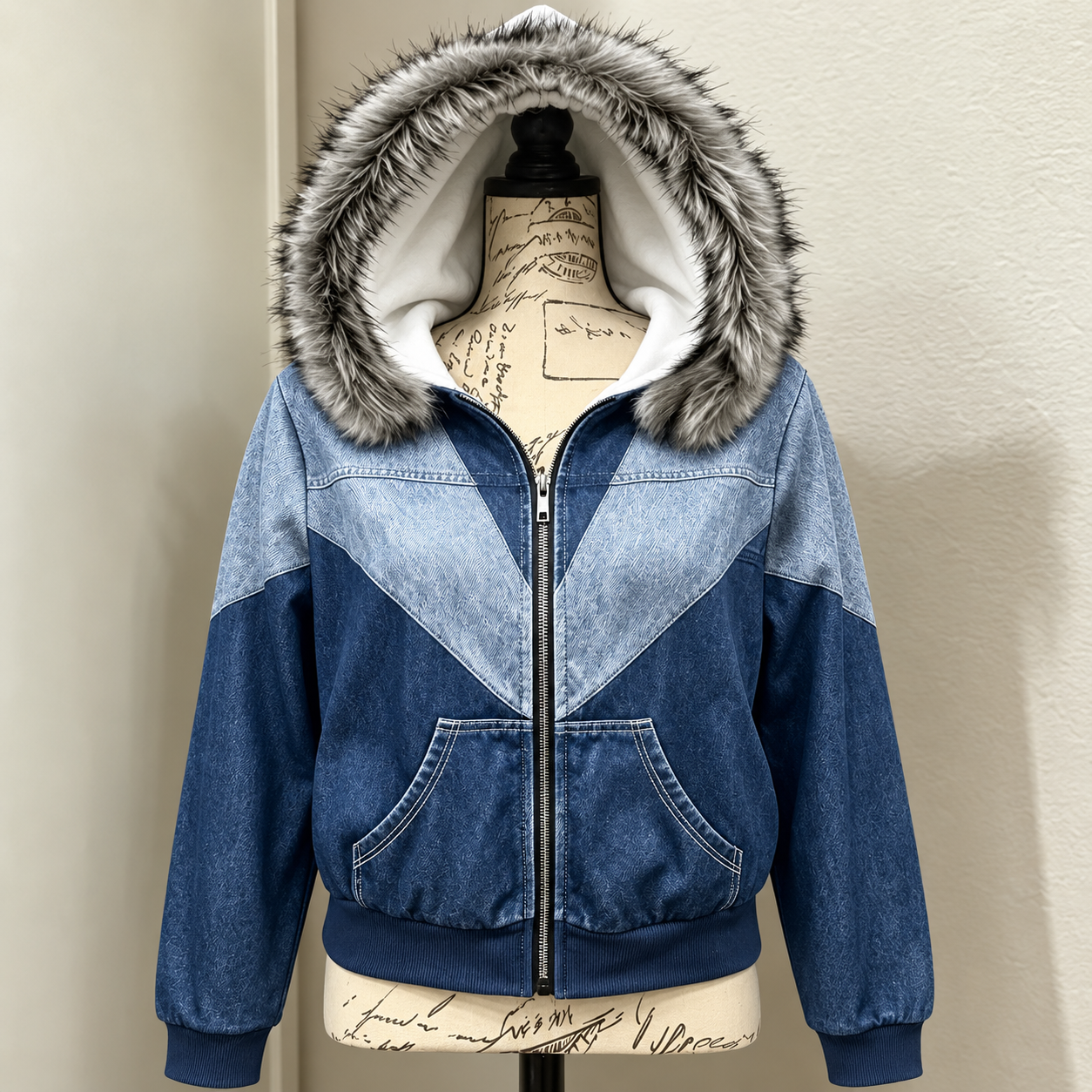 Casual Zip Front Sweatshirt Jacket For Women