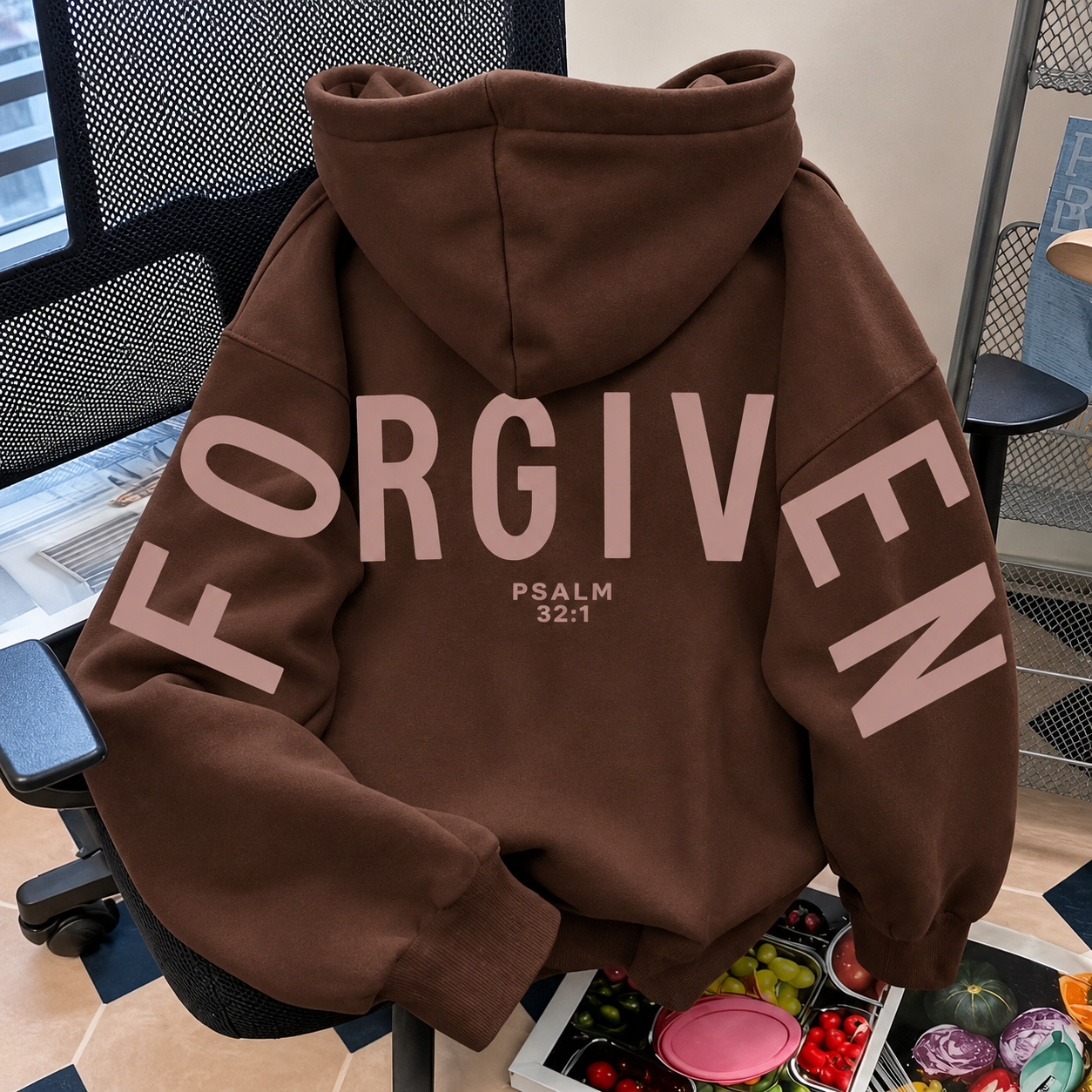 Long Sleeve Graphic Printed Hoodie With Pocket For Men And Women