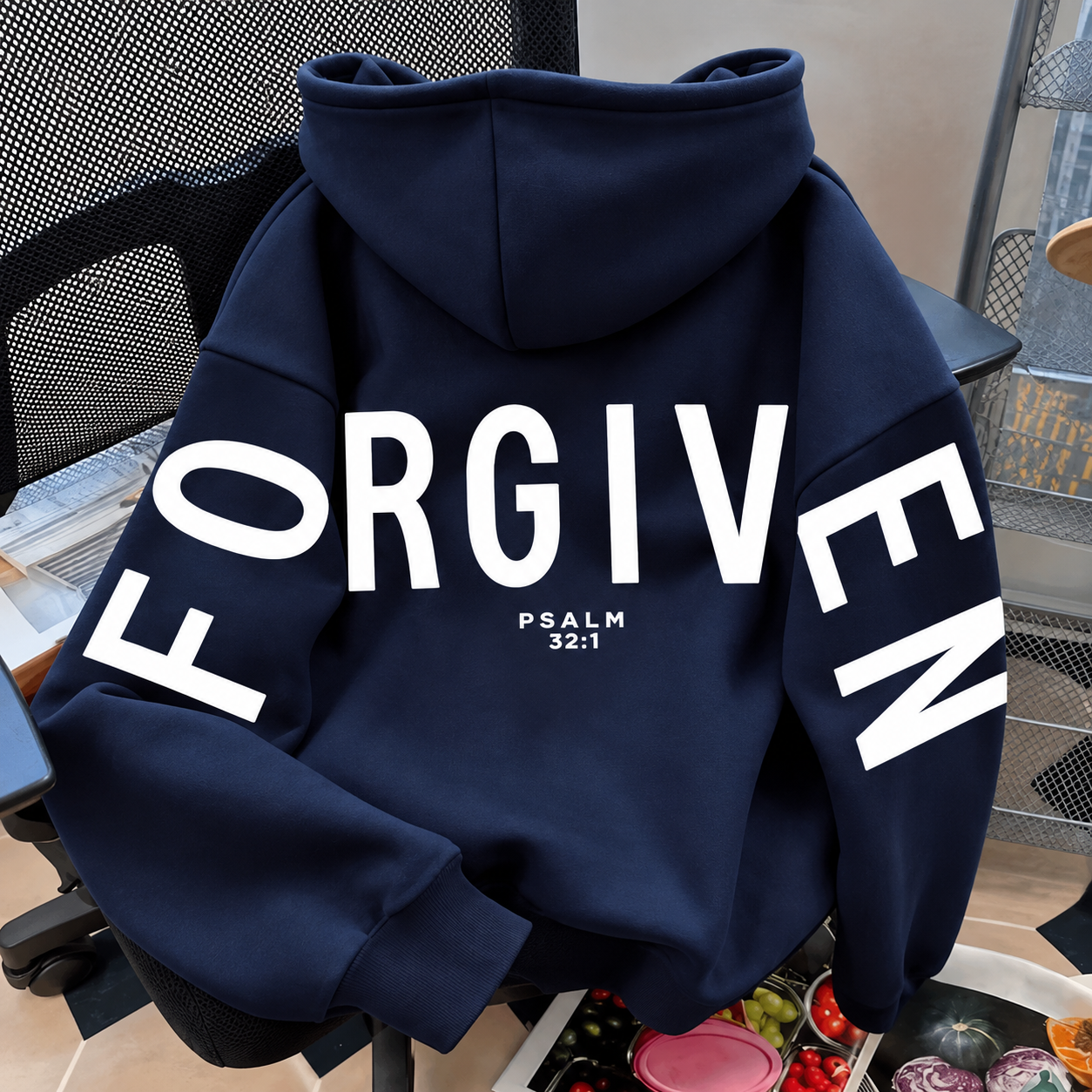 Long Sleeve Graphic Printed Hoodie With Pocket For Men And Women